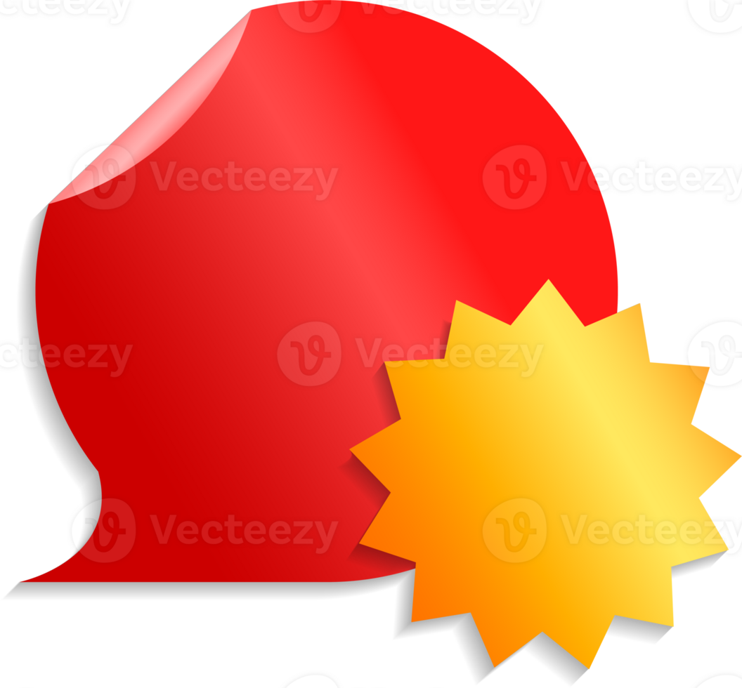 stickers golden red tag sale price label gradient luxury gradient design png