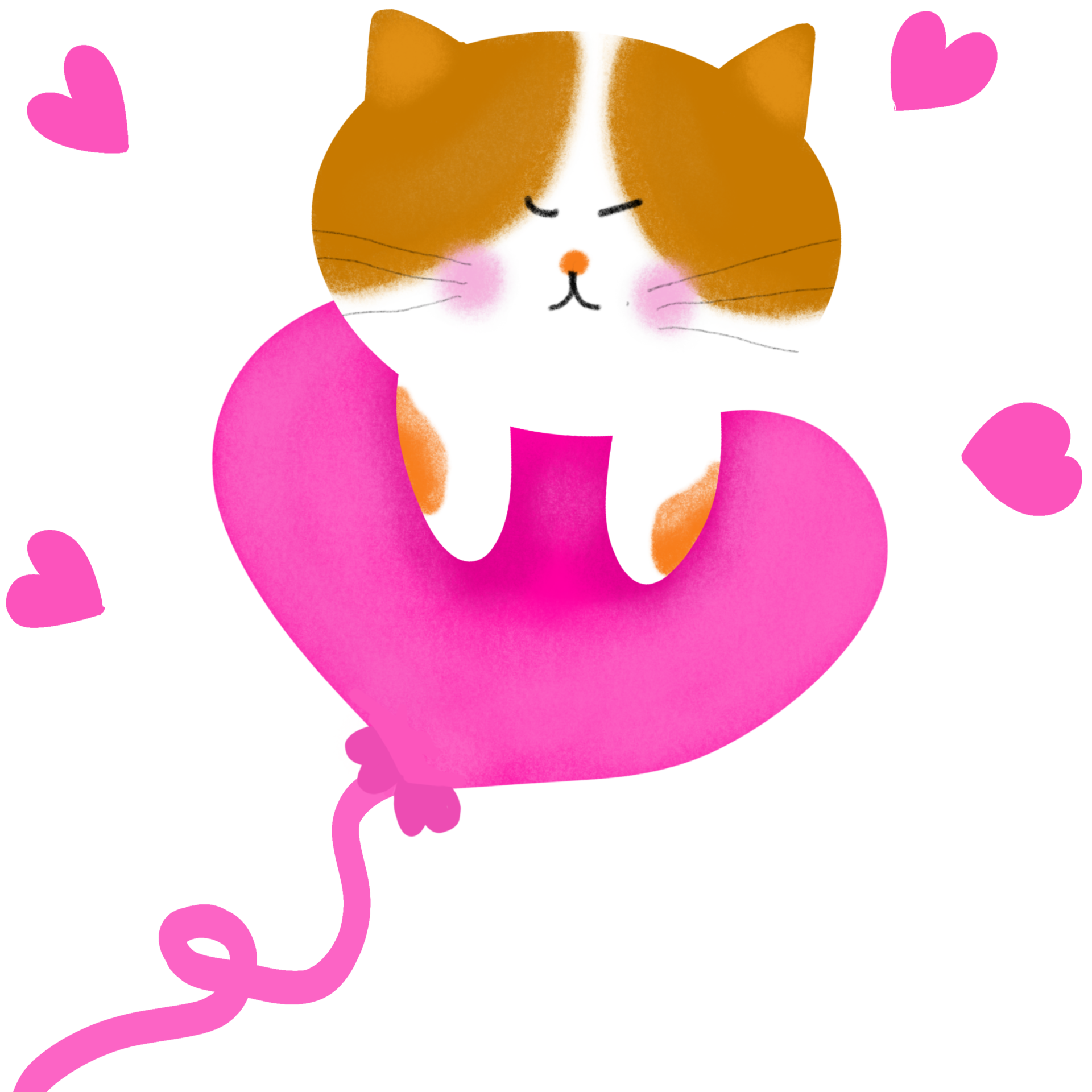 Cute Cats And Funny Kitten Doodle Valentine Day 35657224 PNG cute-cats-and-funny-kitten-doodle-valentine-day-35657224-png