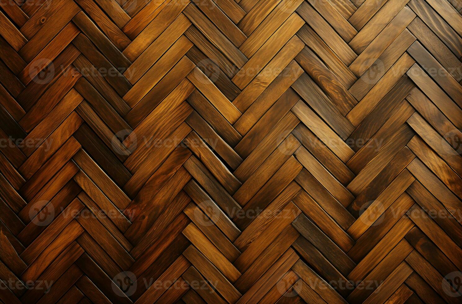 AI generated Wooden chevron pattern stock photo image of seamless pattern