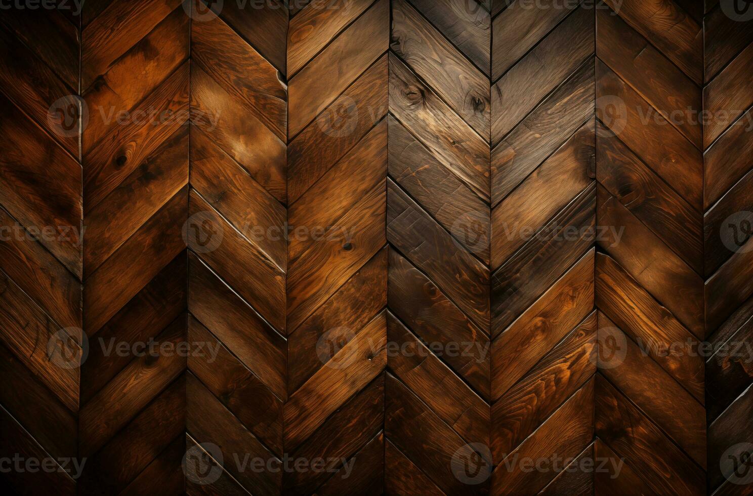 AI generated Wooden chevron pattern stock photo image of seamless pattern