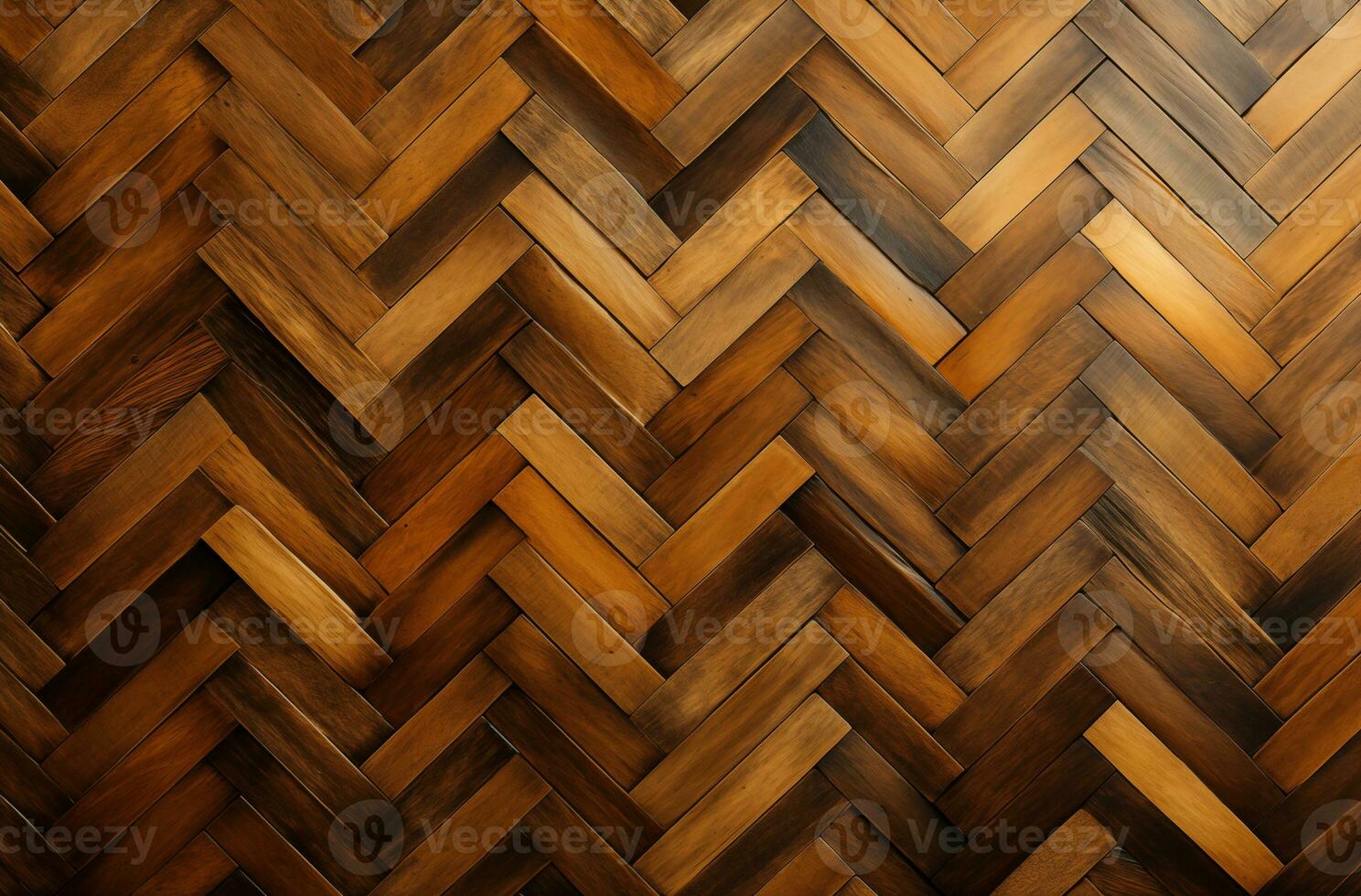 AI generated Wooden chevron pattern stock photo image of seamless pattern