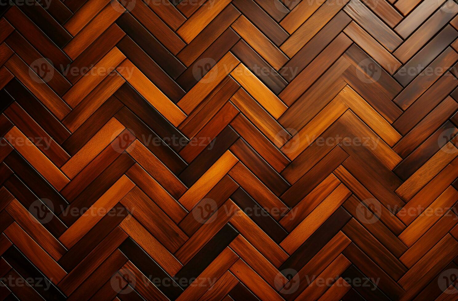 AI generated Wooden chevron pattern stock photo image of seamless pattern