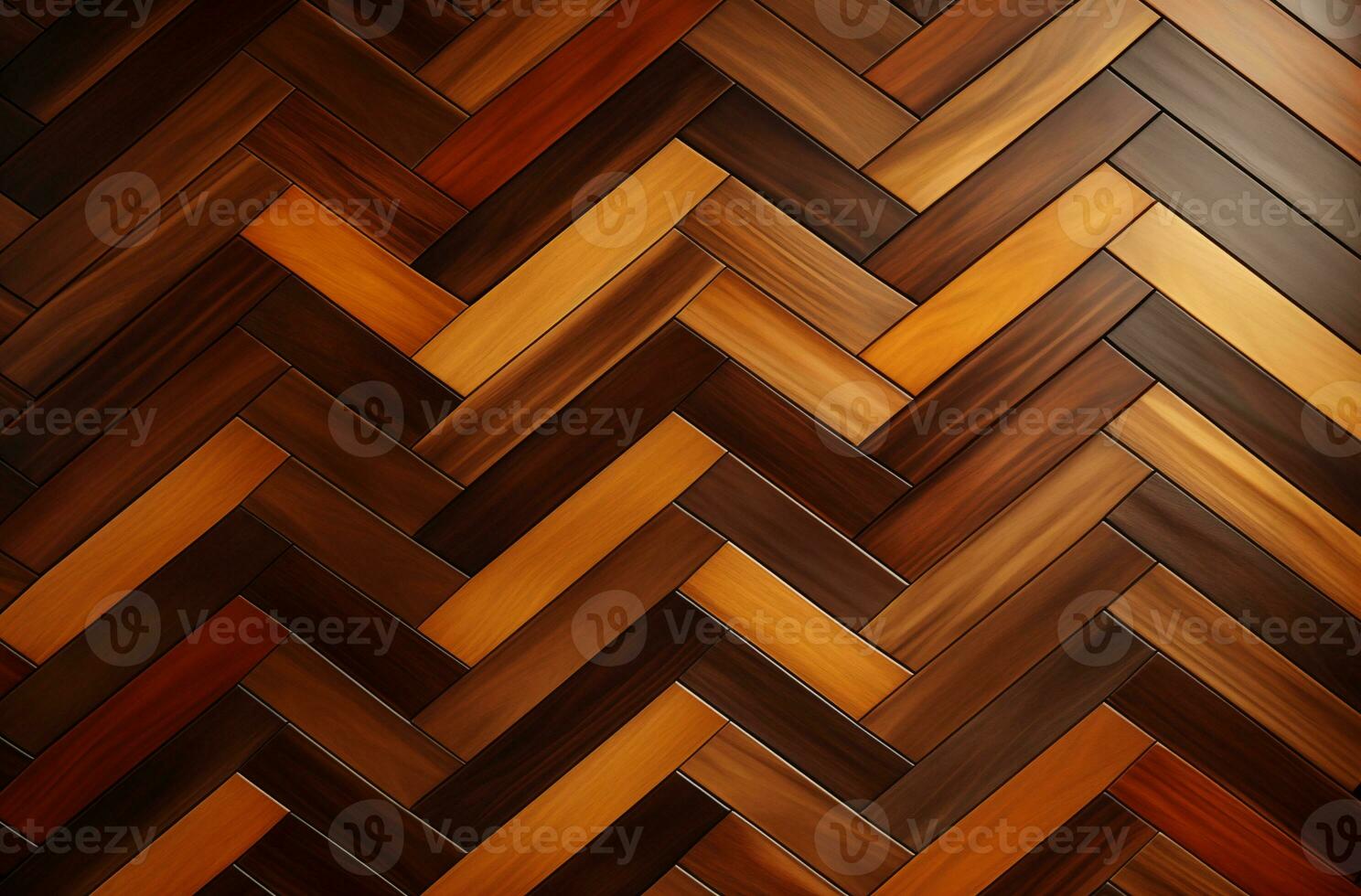 AI generated Wooden chevron pattern stock photo image of seamless pattern
