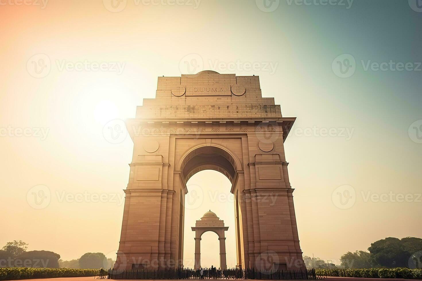 AI generated the india gate is a monument in new delhi photo