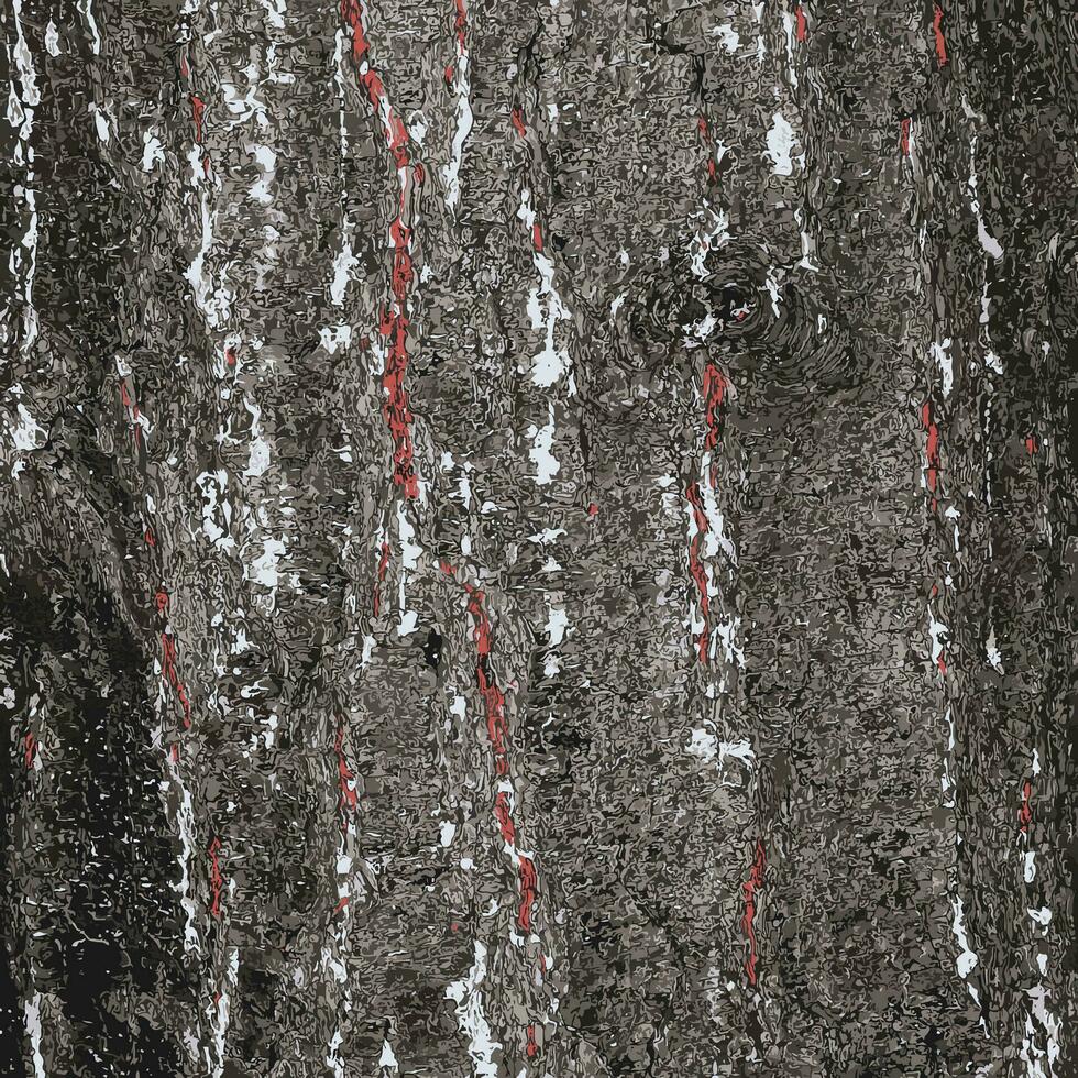 vector ilustración de pino ladrar de cerca. textura de pinus estroboscópico o Weymouth pino trompa. antecedentes desde vivo madera. piel de el bosque naturaleza.