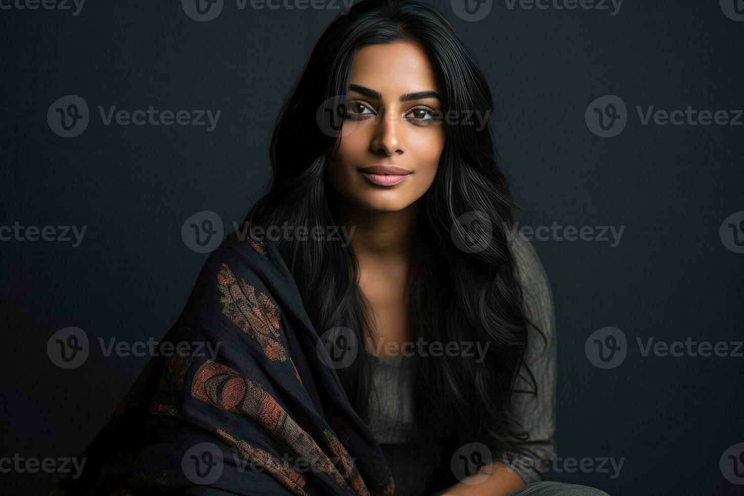 AI generated The Fiery Fashionista photo