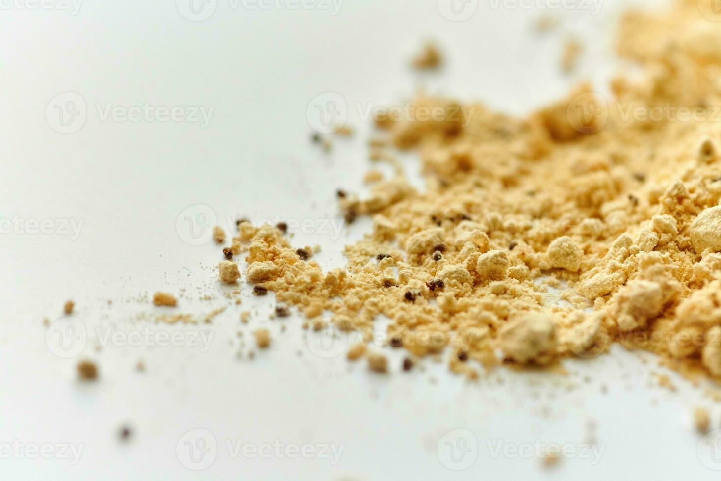 Flour beetles in baking flour photo