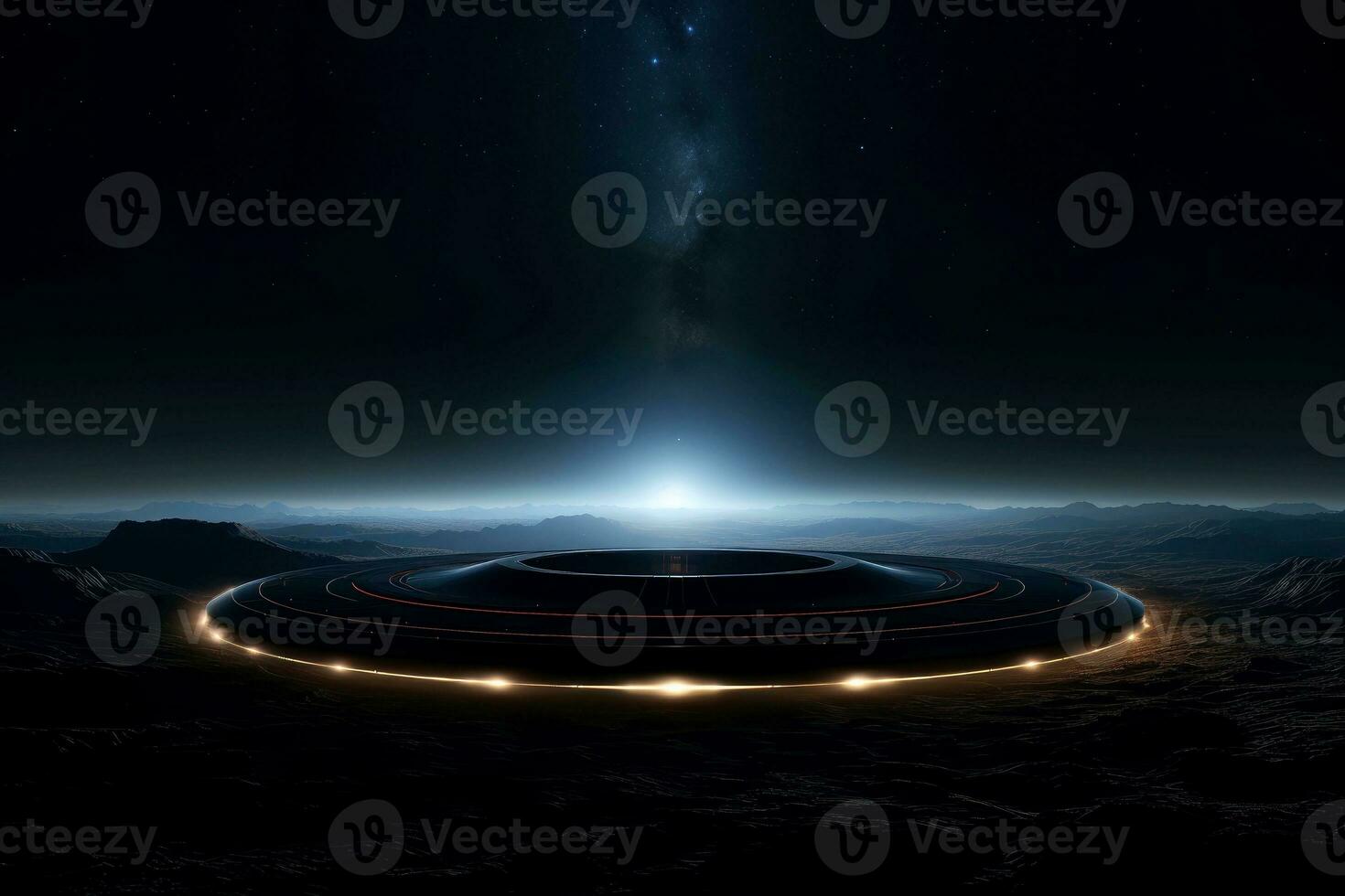 AI generated Abstract galaxy wallpaper,black hole,abstract neon light, Generative AI photo