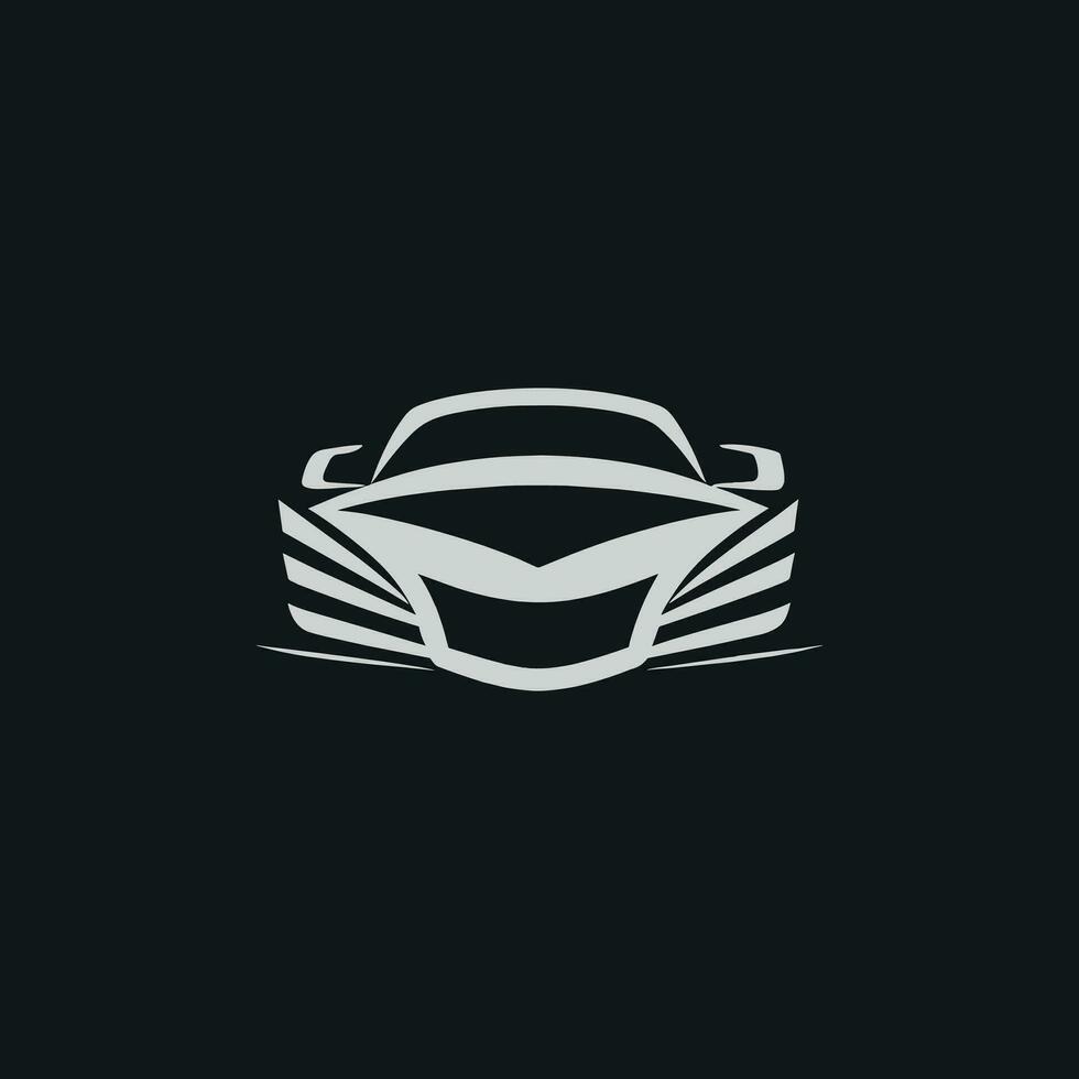 coche logo utilizar símbolo vector