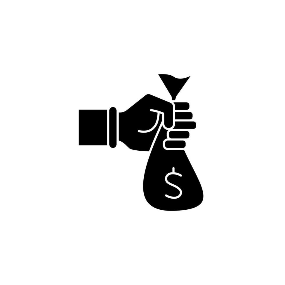 tax payment concept line icon. Simple element illustration. tax payment concept outline symbol design. vector