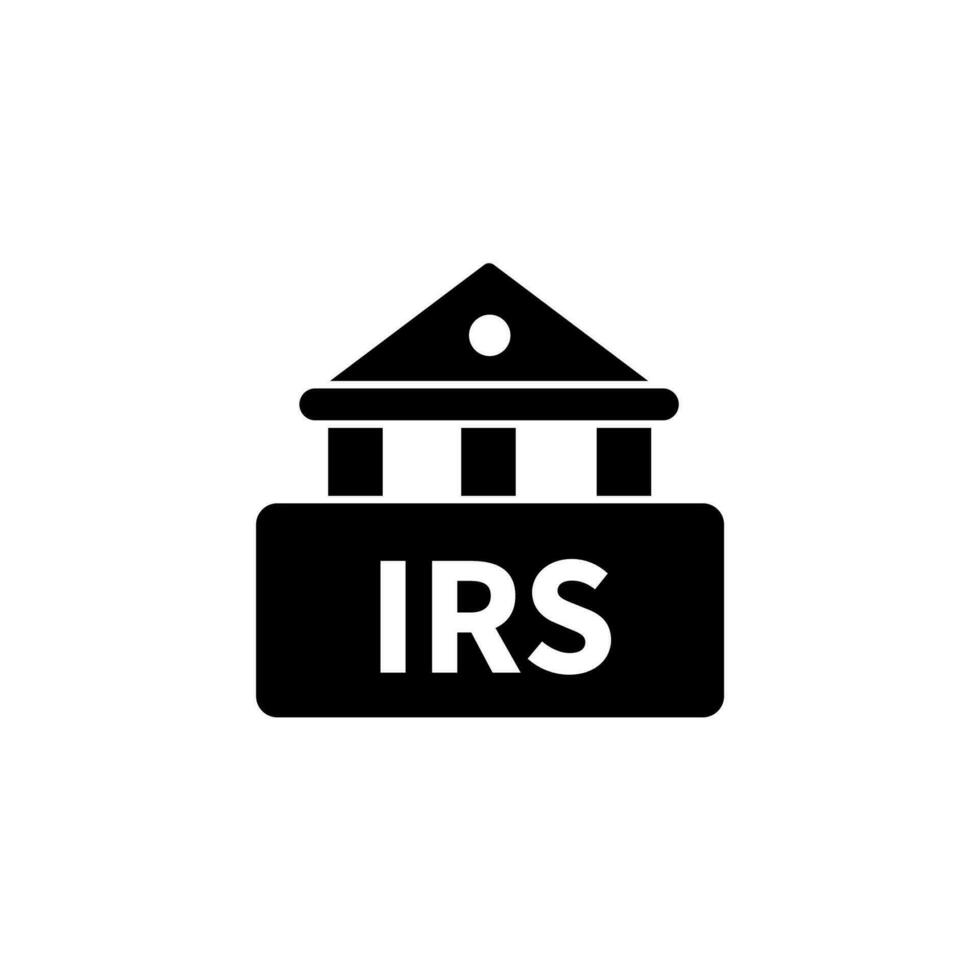 irs concept line icon. Simple element illustration. irs concept outline symbol design. vector