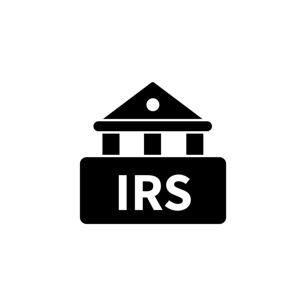 irs concept line icon. Simple element illustration. irs concept outline symbol design. vector