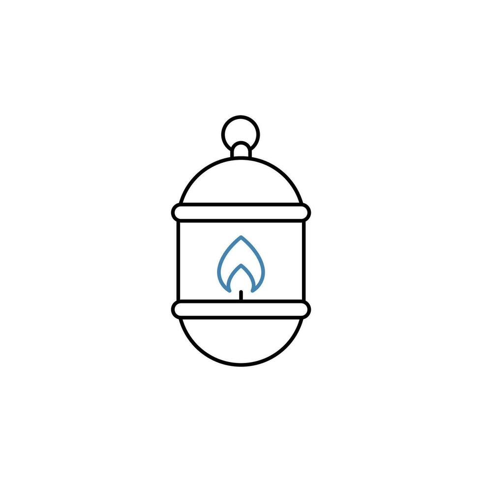 Lighthouse concept line icon. Simple element illustration. Lighthouse concept outline symbol design. vector