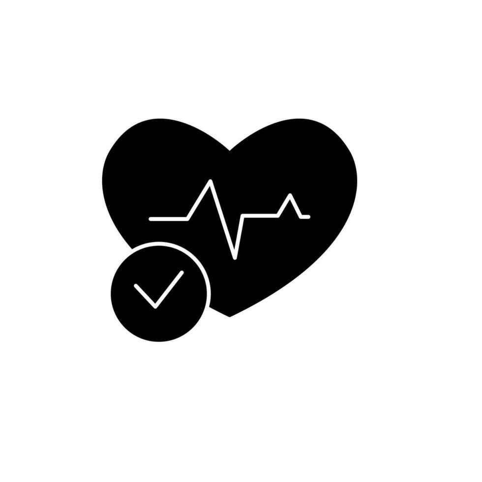 cardio concept line icon. Simple element illustration. cardio concept outline symbol design. vector