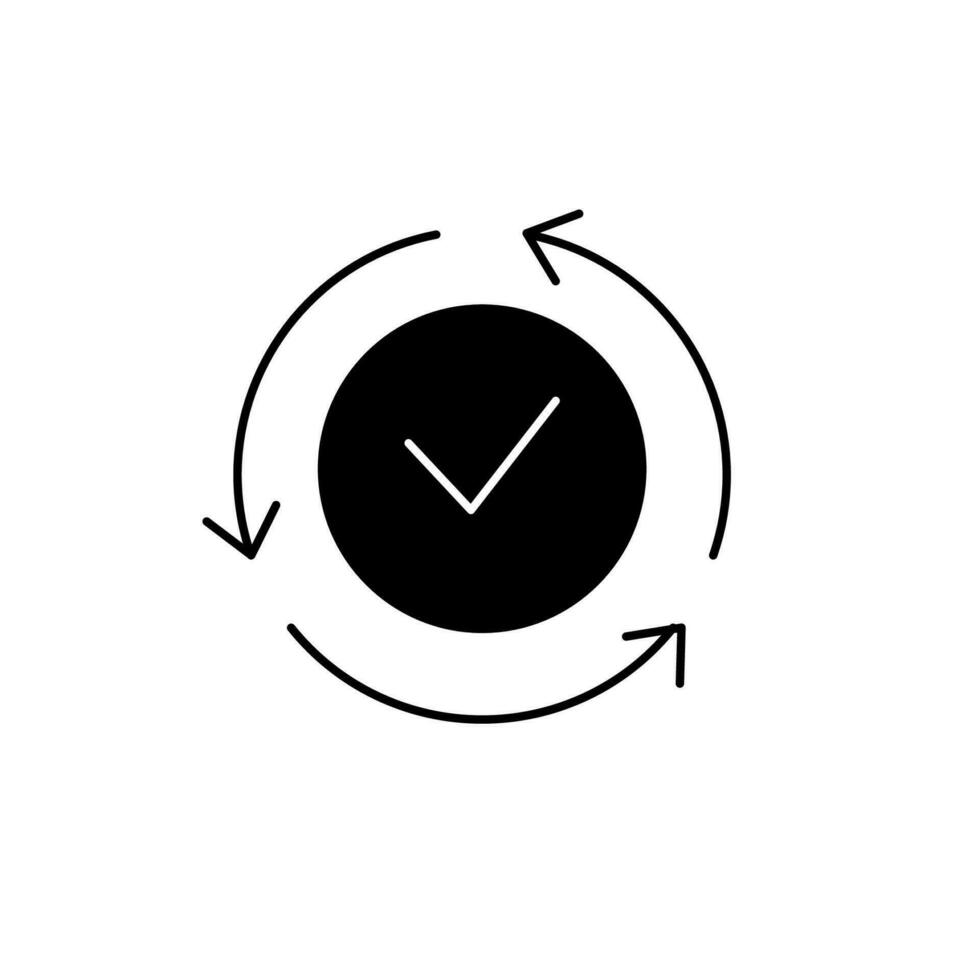 consistency concept line icon. Simple element illustration.consistency concept outline symbol design. vector