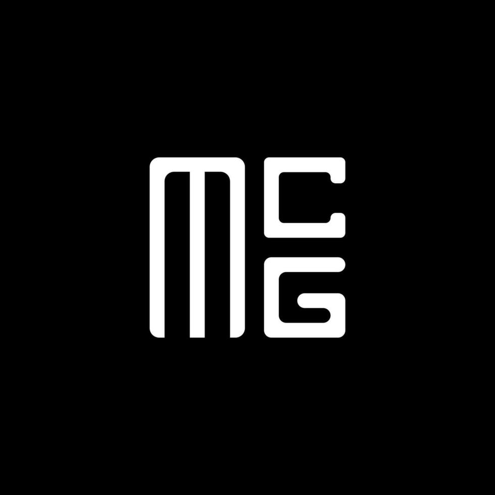 MCG letter logo vector design, MCG simple and modern logo. MCG