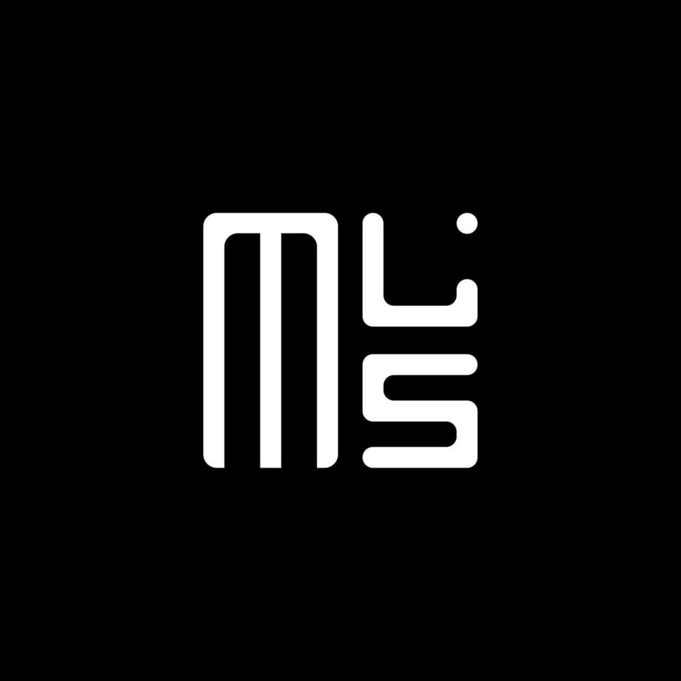 MLS letter logo vector design, MLS simple and modern logo. MLS luxurious alphabet design