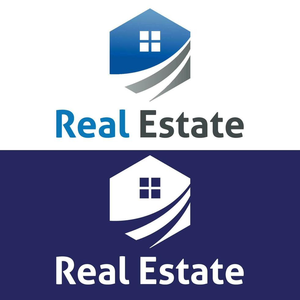 vector logo for real estate home solutions that is a home solution.