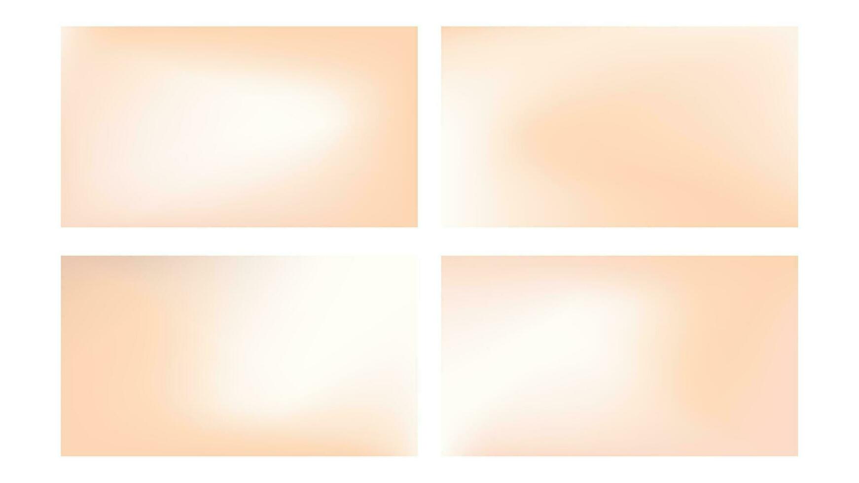 desnudo beige rosado degradado antecedentes con calentar pastel gradación. resumen neutral suave crema difuminar diseño para cubrir o fondo de pantalla. elegante otoño Moda revista gráfico con nácar y champán efecto vector