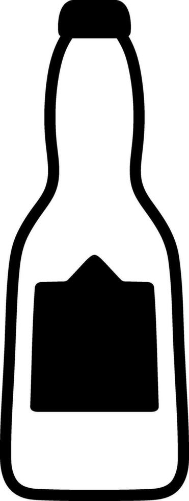 Beer icon Beer bottle clipart vector