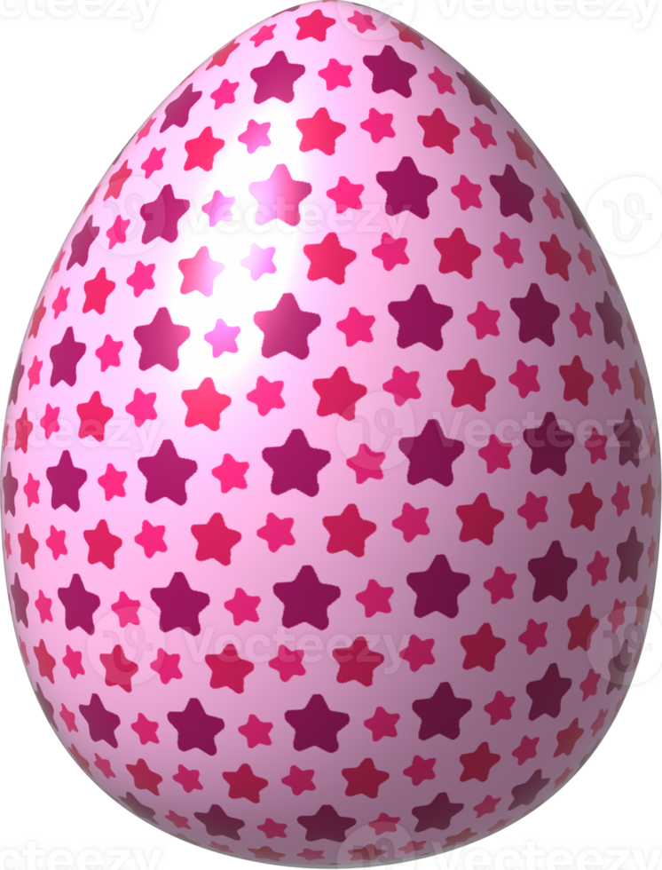 Easter egg illustration png