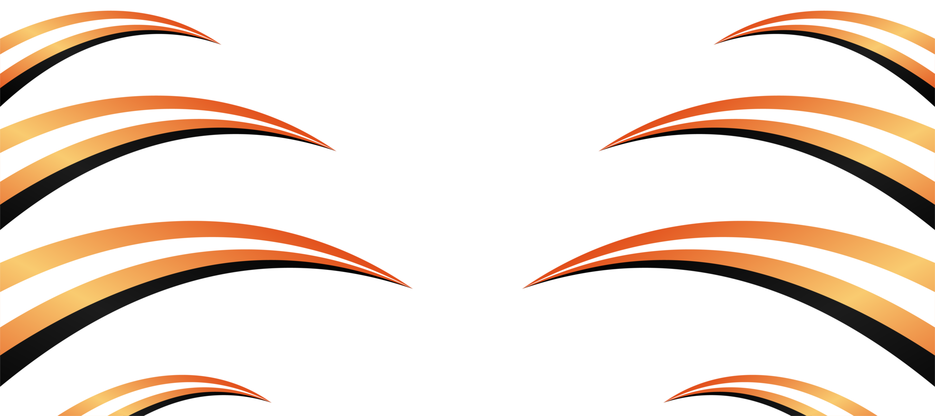 abstract sharp curve claw sports car livery stickers template transparent png