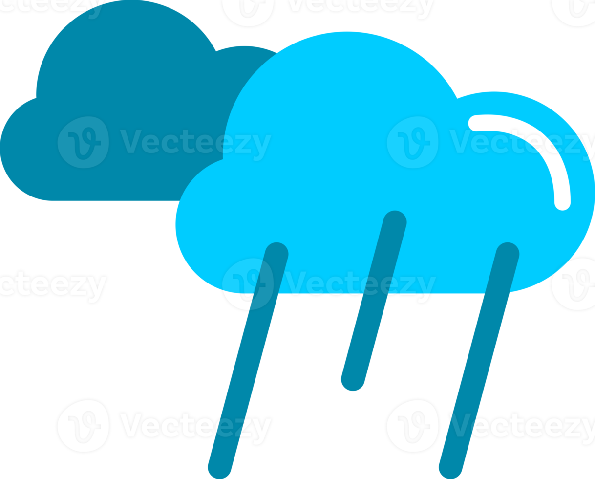 clouds  storm with water drop rain icon png