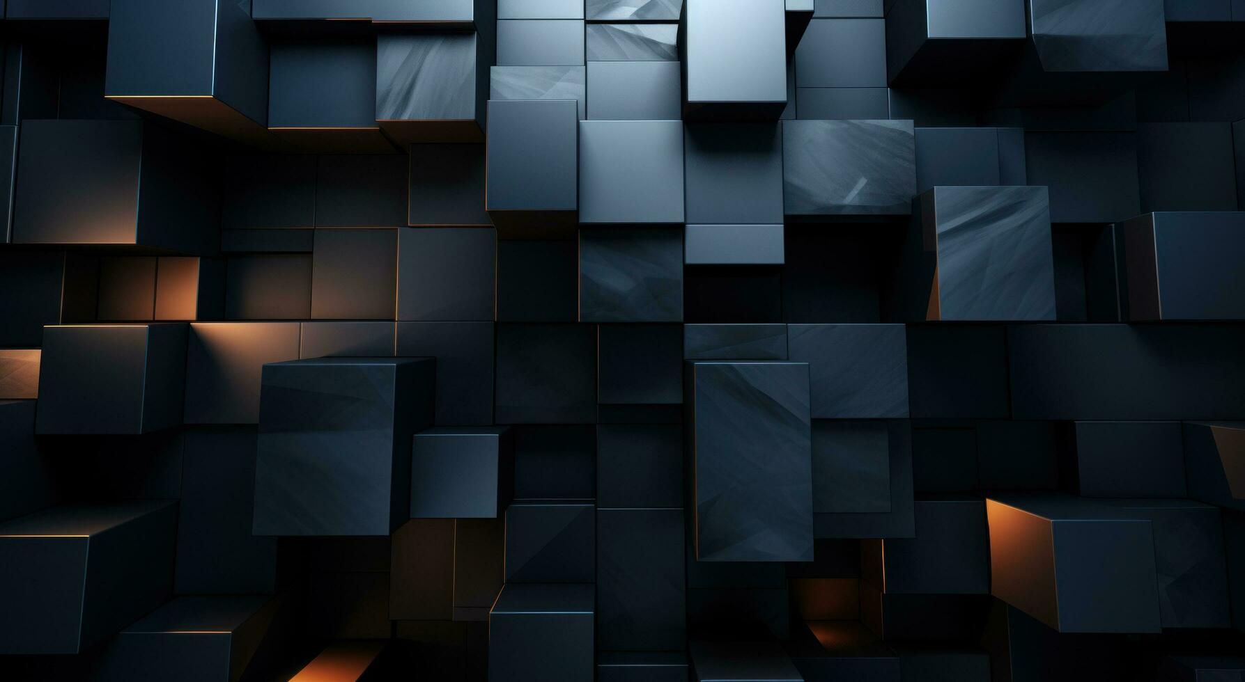 AI generated a black squareshaped pattern background is shown photo