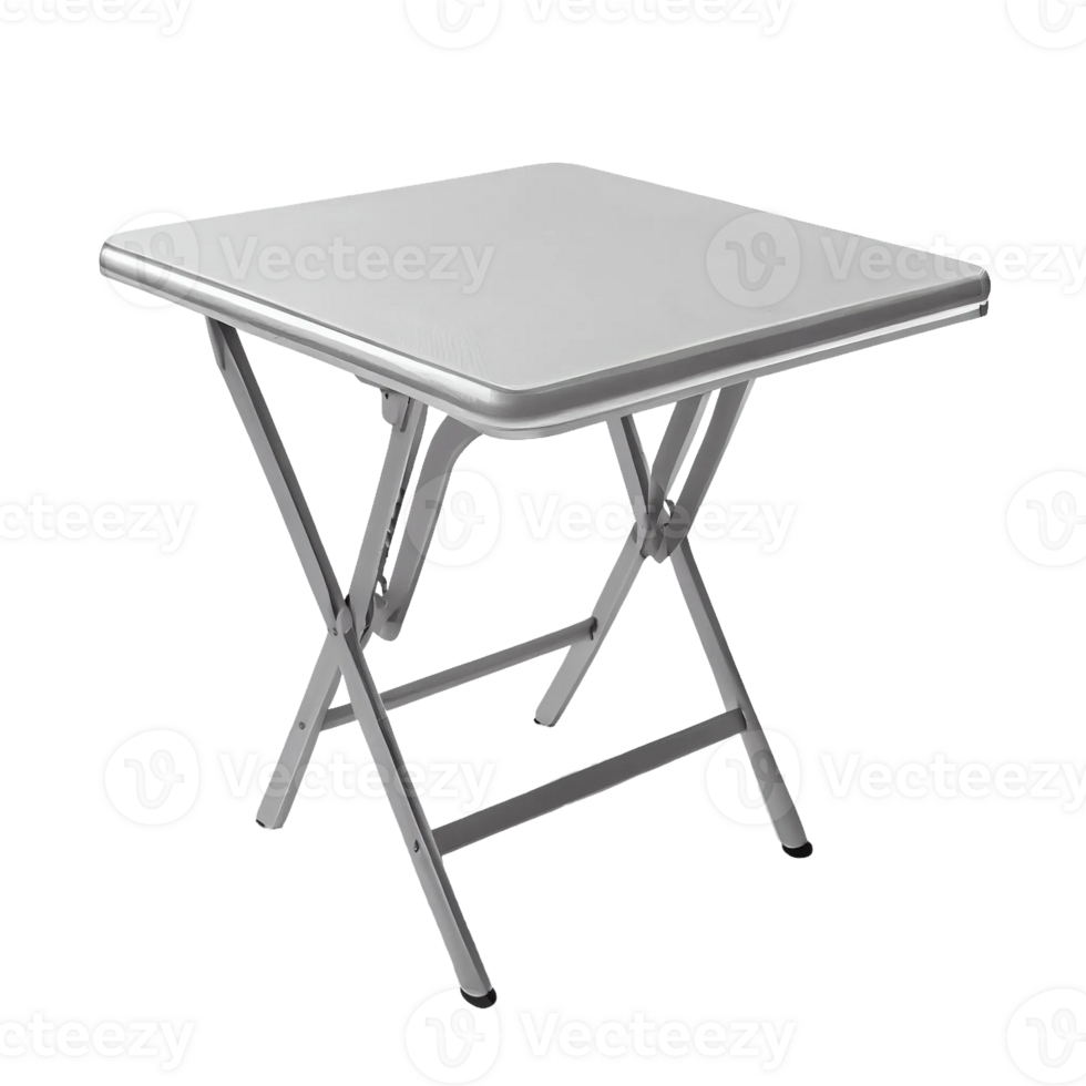 table 3d render, isolated transparent background png