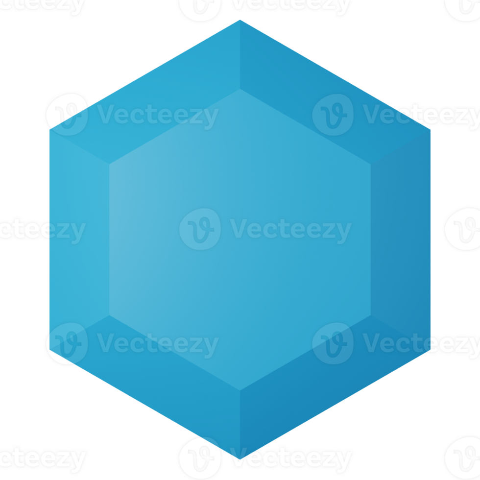 Gem 3D Icon Illustration png