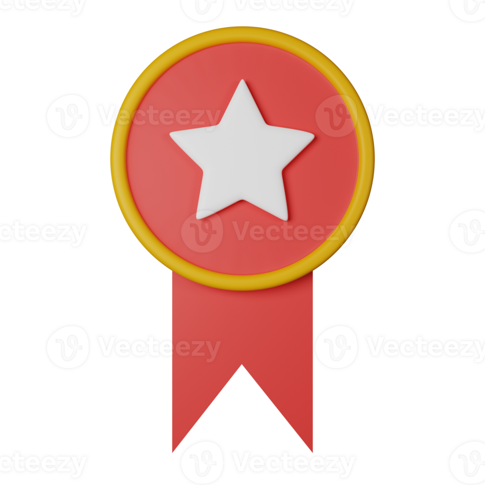 Insignia 3D Icon Illustration png