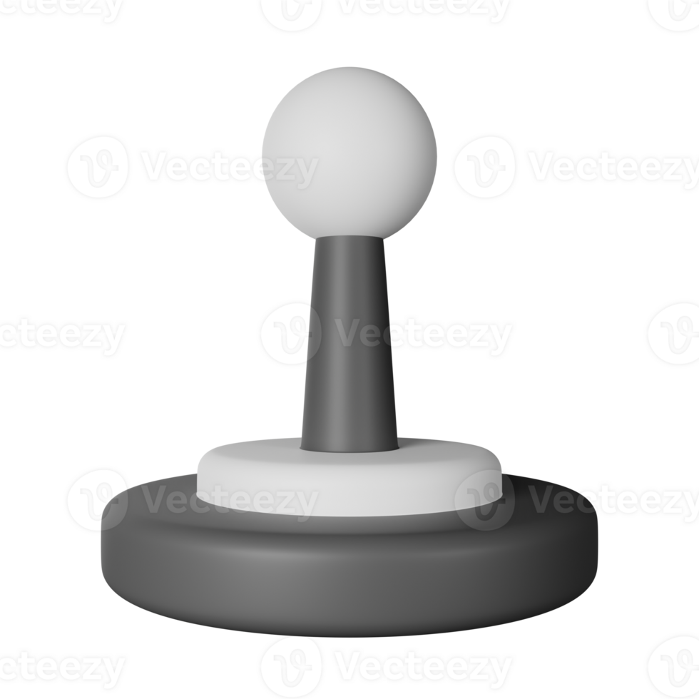 Joystick 3D Icon Illustration png