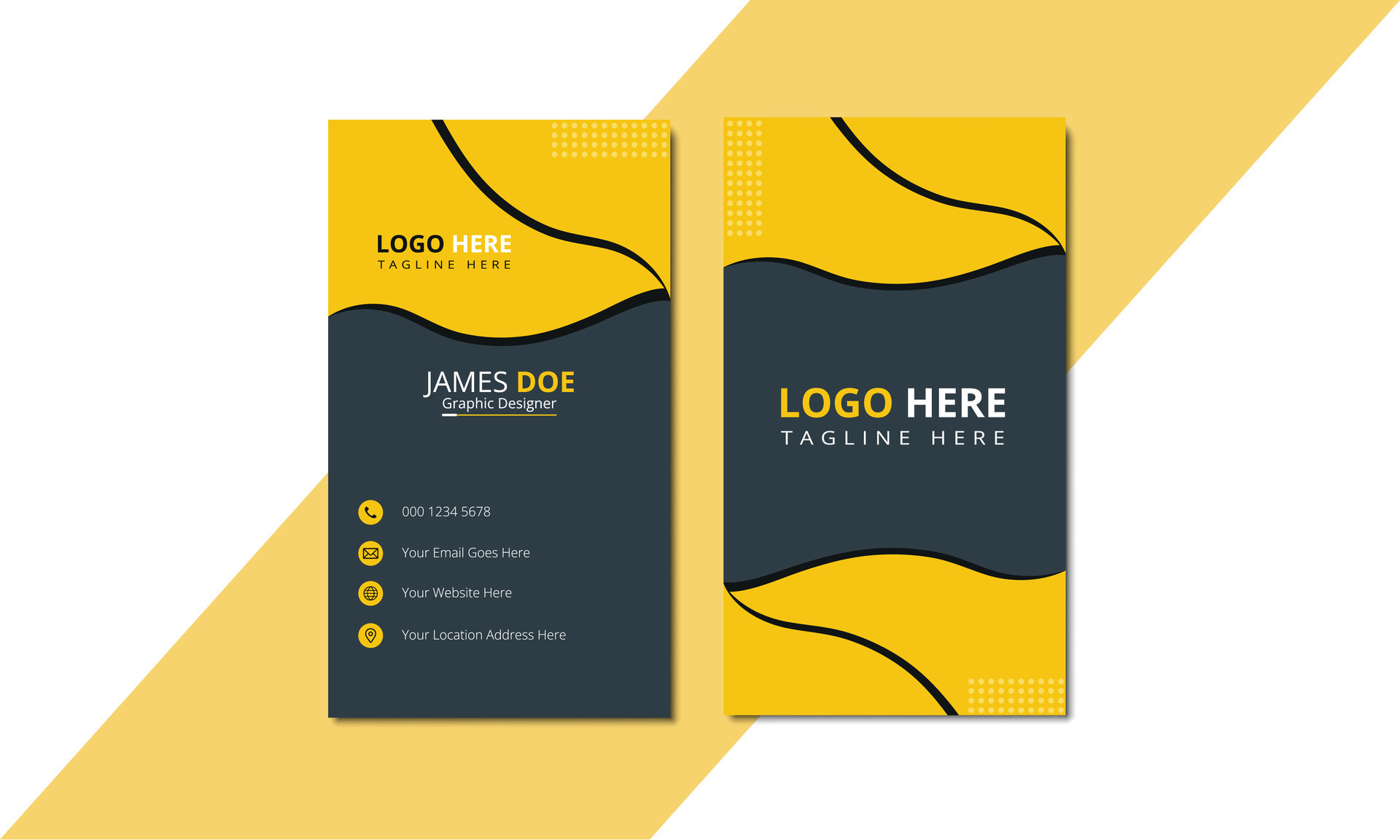 Business Card Print Template Free Download