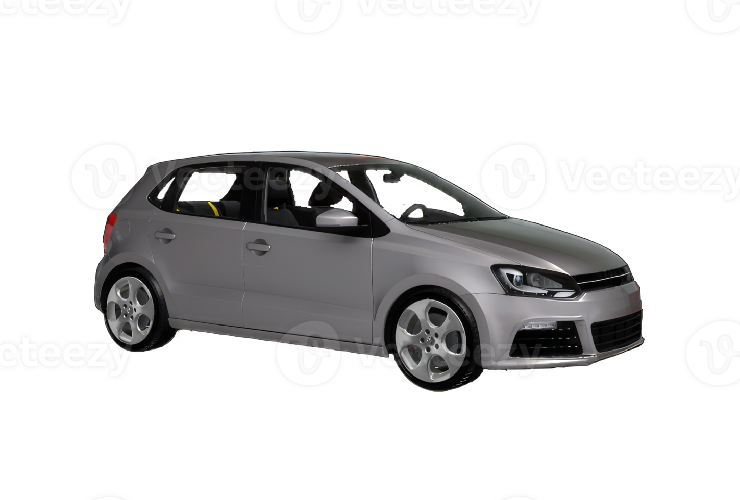AI generated Sedan car isolated on transparent background png