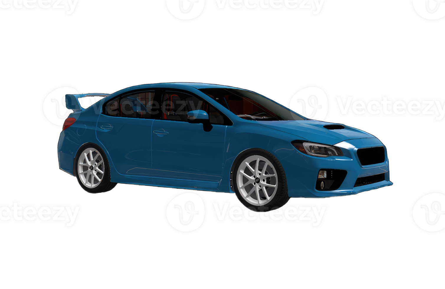 ai gegenereerd sedan auto geïsoleerd Aan transparant achtergrond png