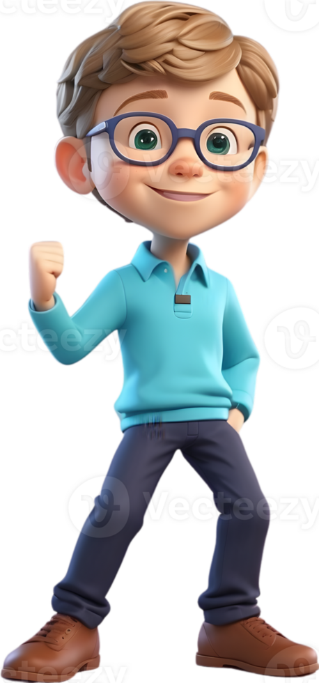 AI generated Cartoon boy with occupation illustration, cute little worker graphic, diverse professions artwork, boy in uniform design, career exploration concept, occupation character illustration png