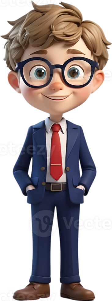 AI generated Cartoon boy with occupation illustration, cute little worker graphic, diverse professions artwork, boy in uniform design, career exploration concept, occupation character illustration png