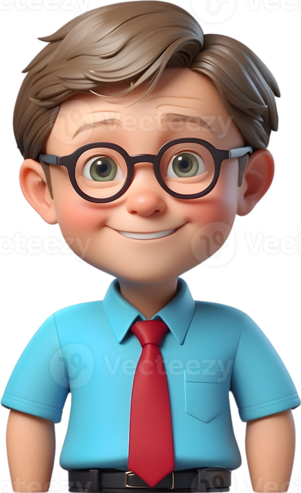 AI generated Cartoon boy with occupation illustration, cute little worker graphic, diverse professions artwork, boy in uniform design, career exploration concept, occupation character illustration png