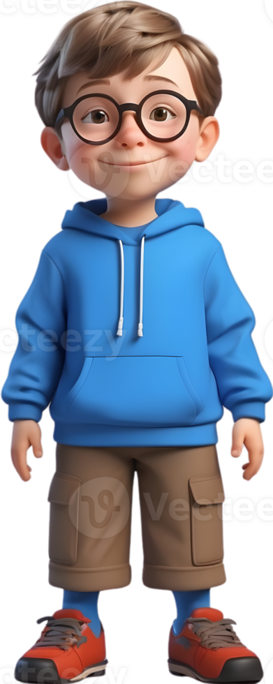 AI generated Cartoon boy with occupation illustration, cute little worker graphic, diverse professions artwork, boy in uniform design, career exploration concept, occupation character illustration png