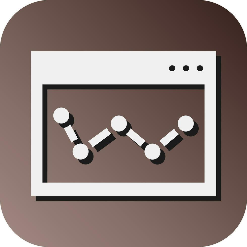 Data Analytics  Vector Glyph Gradient Background Icon For Personal And Commercial Use.