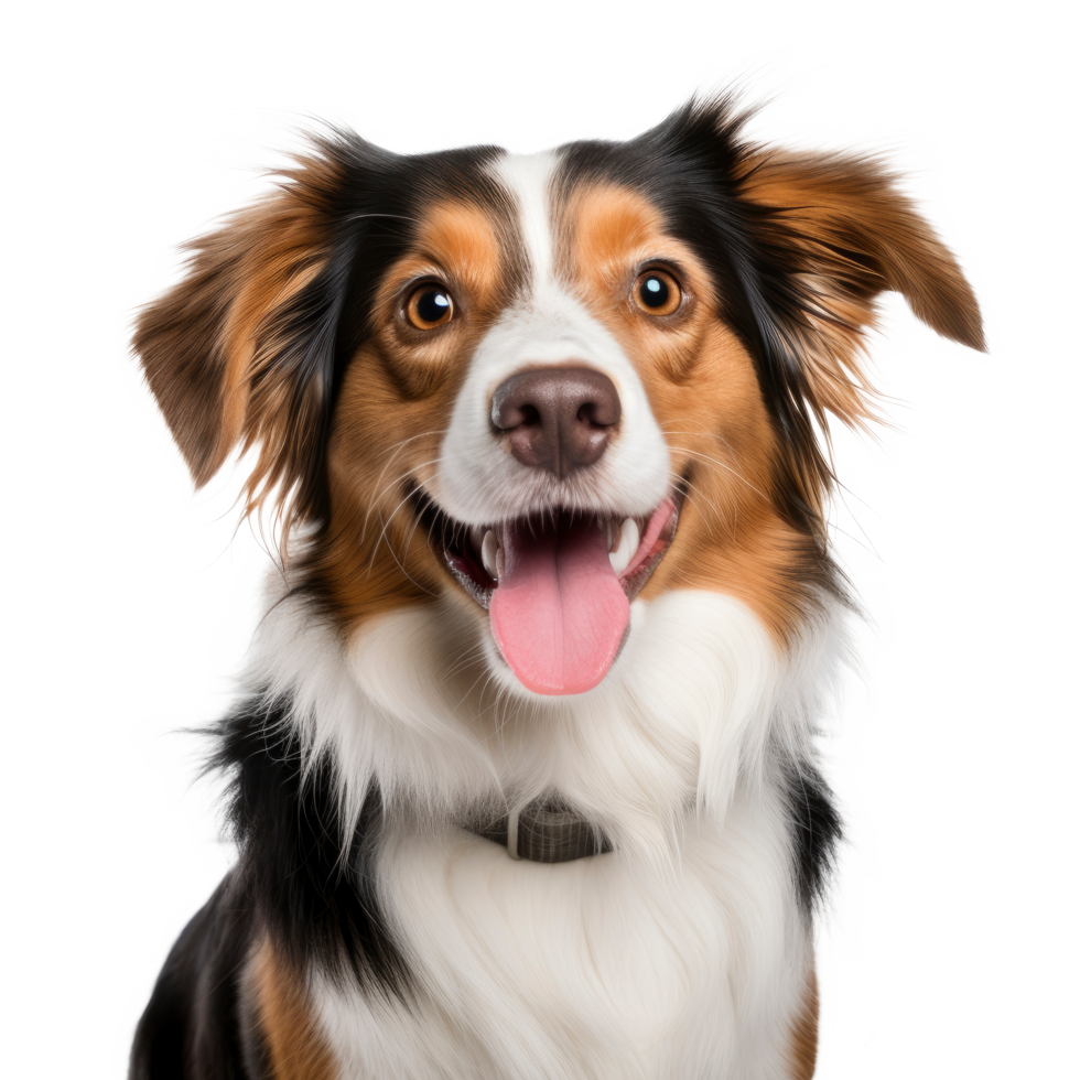 AI generated Dog on transparent background. png