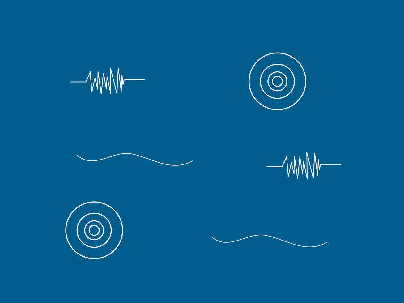 flat design earthquake vector illustration