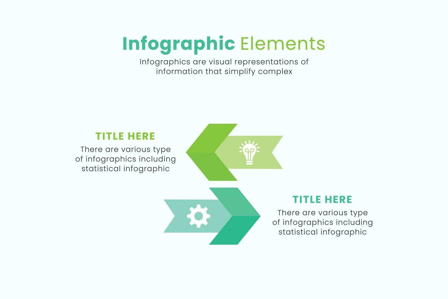 conjunto de vector flecha infografía diseño plantillas para presentaciones