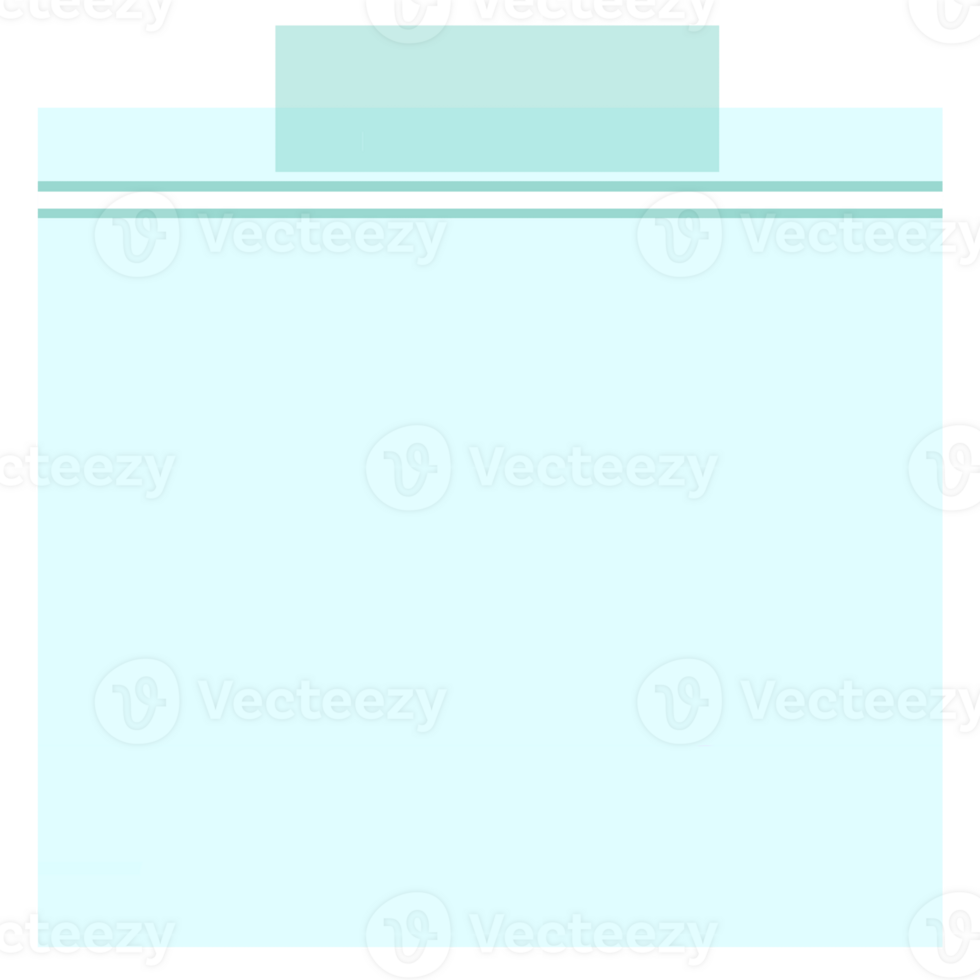 Green sticky note png
