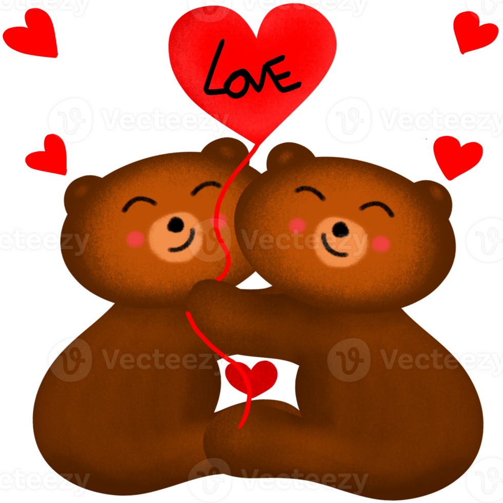 teddy beer valentijnsdag dag tekening png