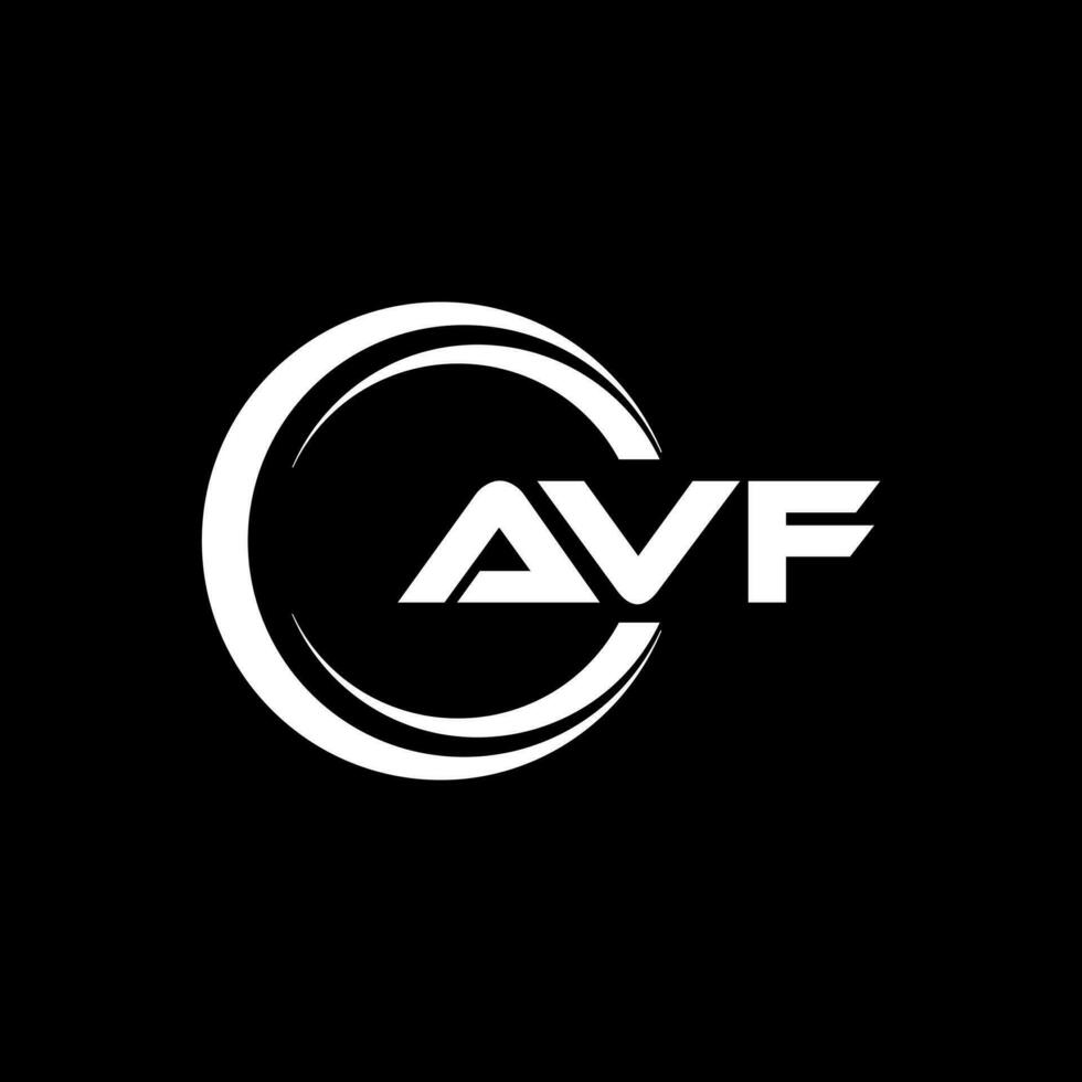 avf letra logo diseño, inspiración para un único identidad. moderno elegancia y creativo diseño. filigrana tu éxito con el sorprendentes esta logo. vector