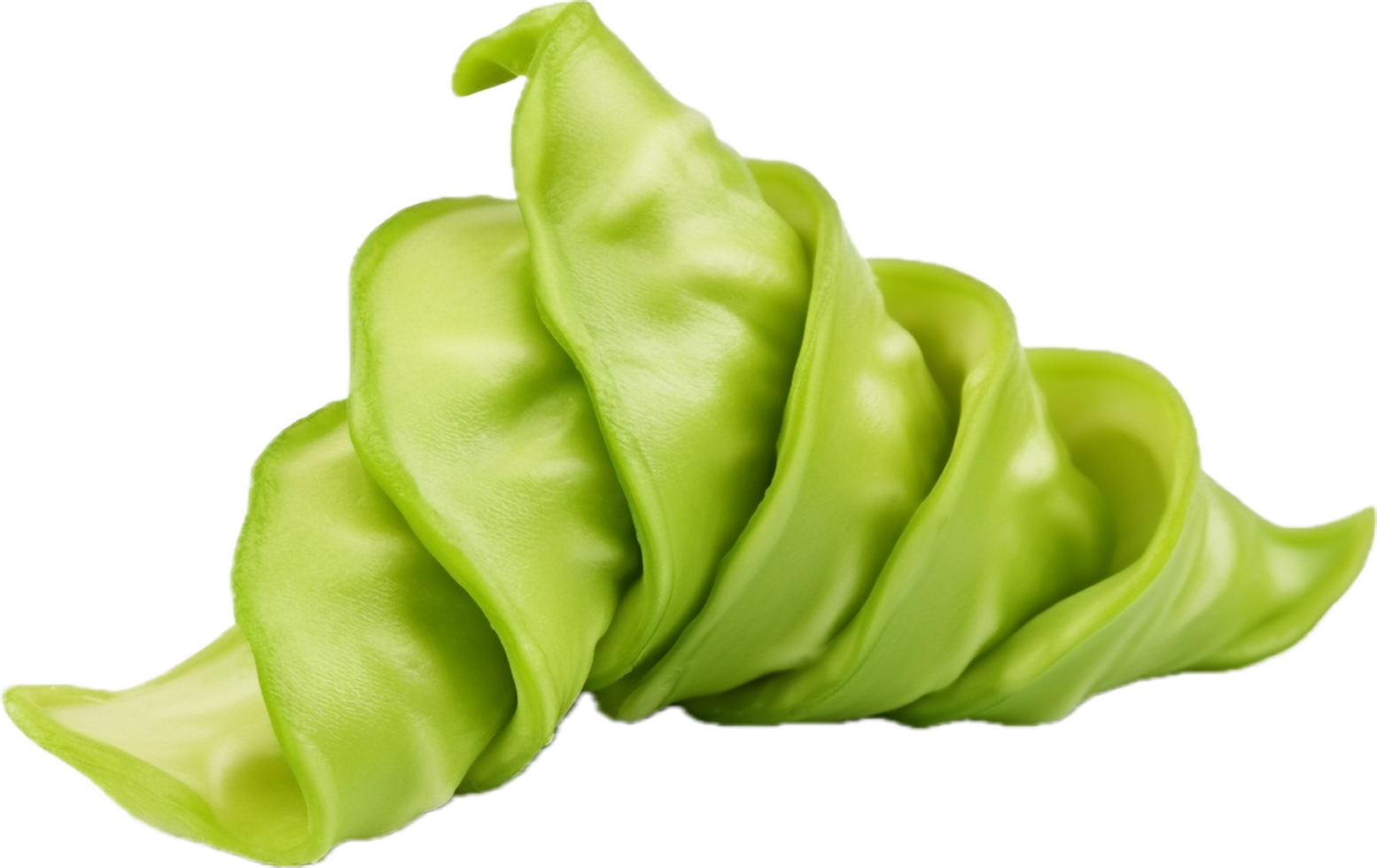 AI generated wasabi portion png