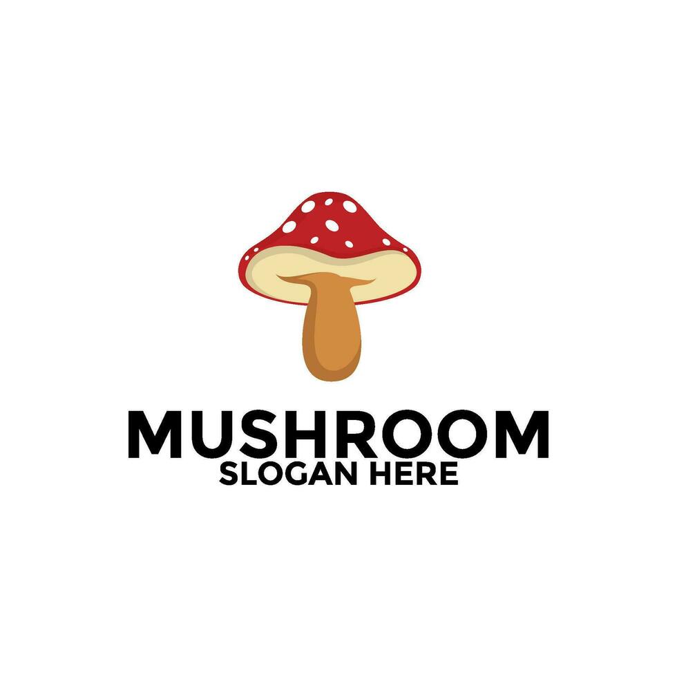 Mushroom logo vector, Creative Mushroom logo icon design template vector