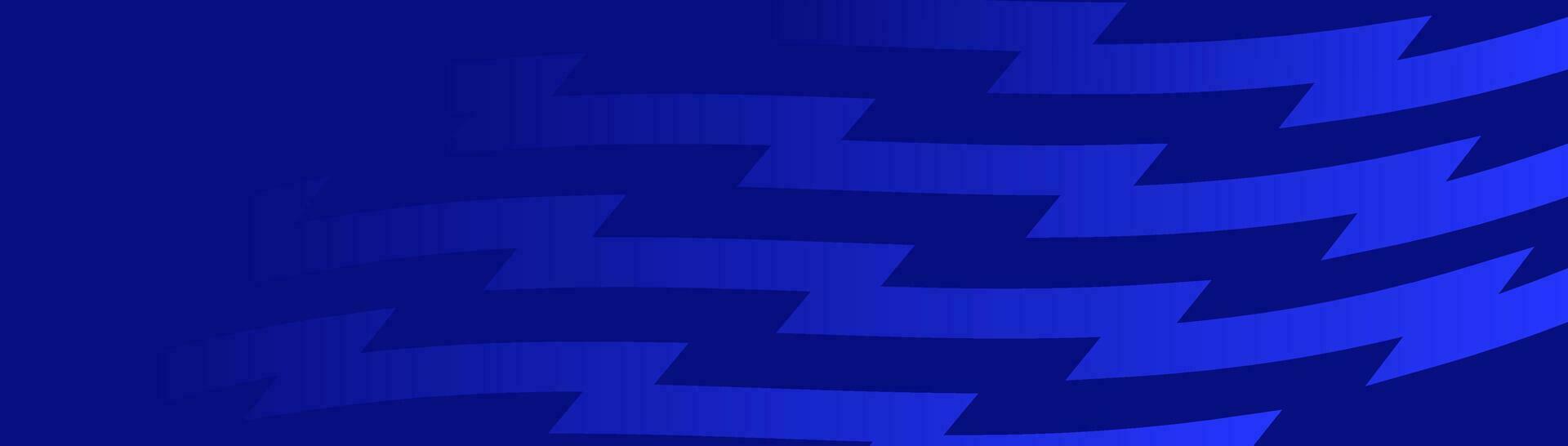 Zigzag Blue Background. EPL Premier League thumbnail video print web background. vector