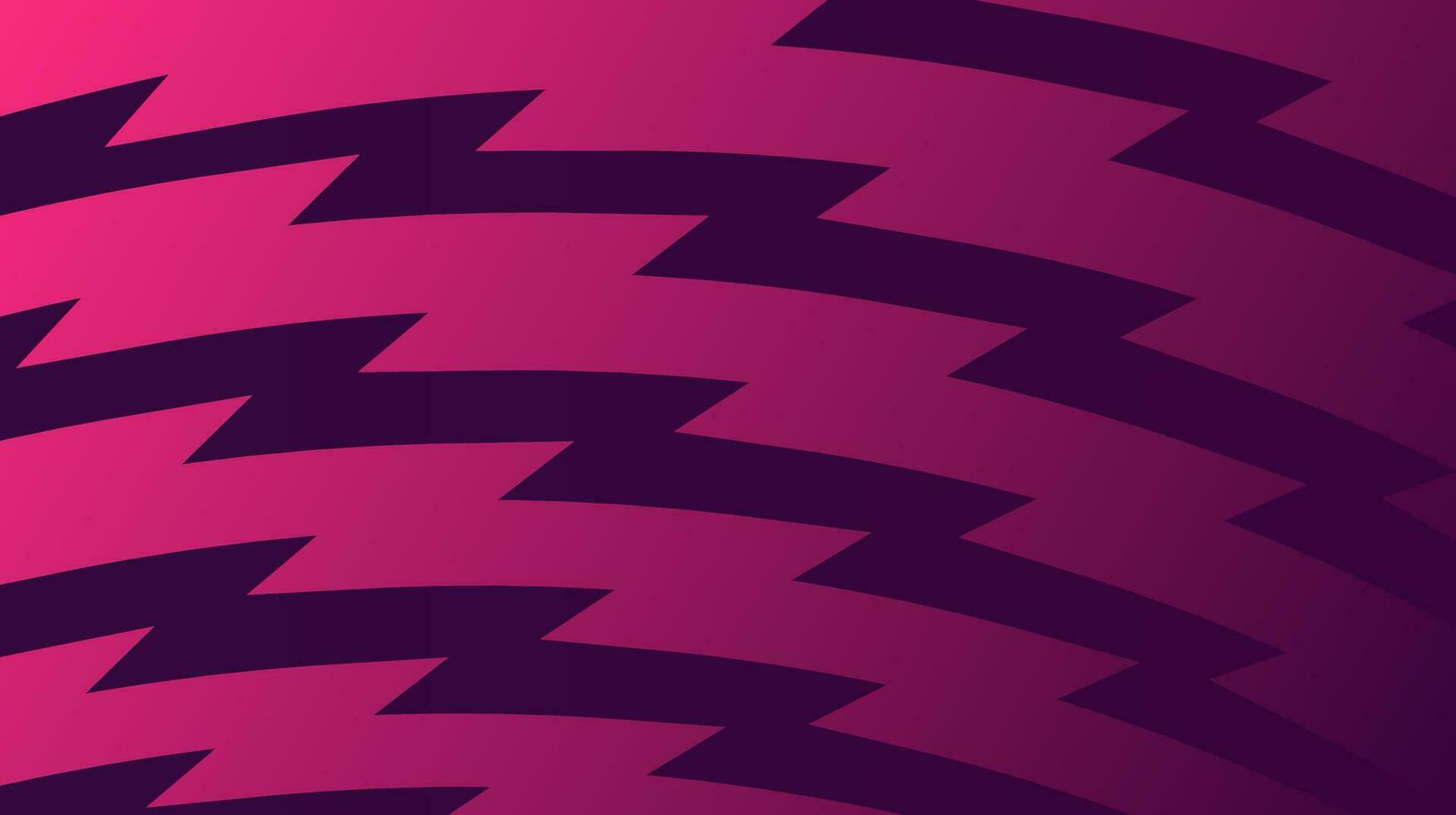 Zigzag Purple Background. EPL Premier League thumbnail video print web background. vector